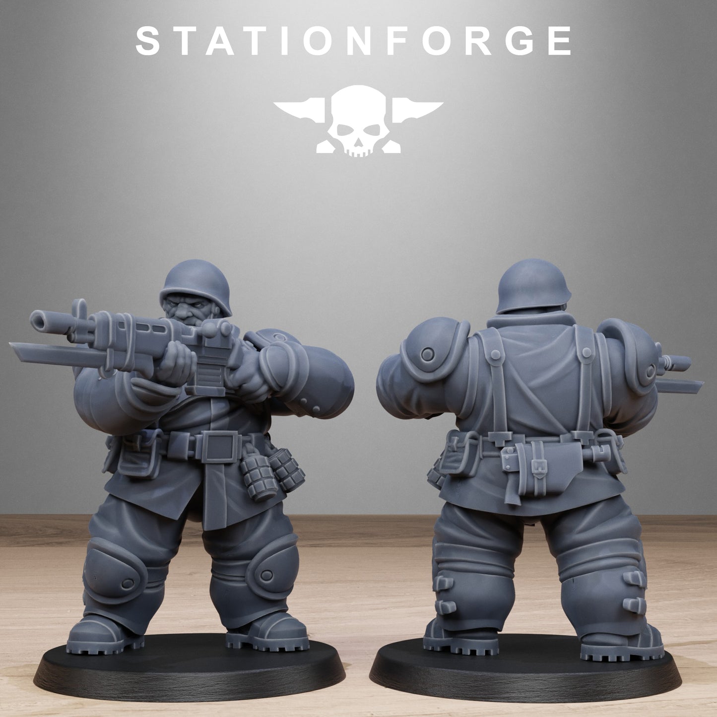 Freeguard Armored Mutants - set of 10 (Sculpted by Stationforge)