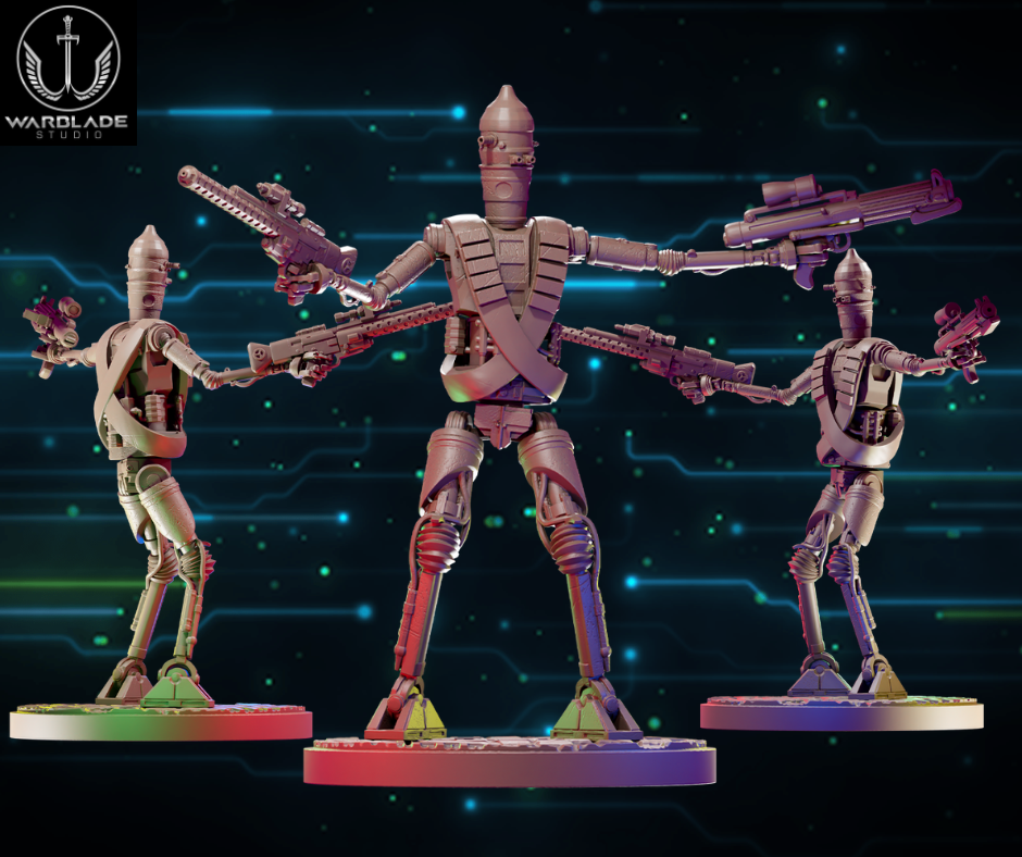 IG-11 - Fan Art (Sculpted by Warblade Studios)