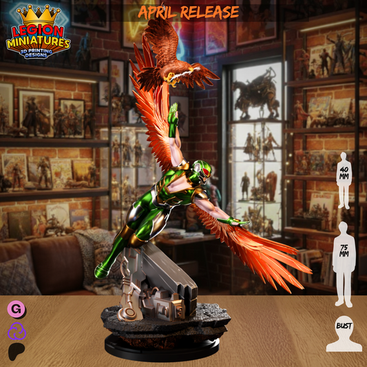 Falcon fan-art miniature by Legion Miniatures