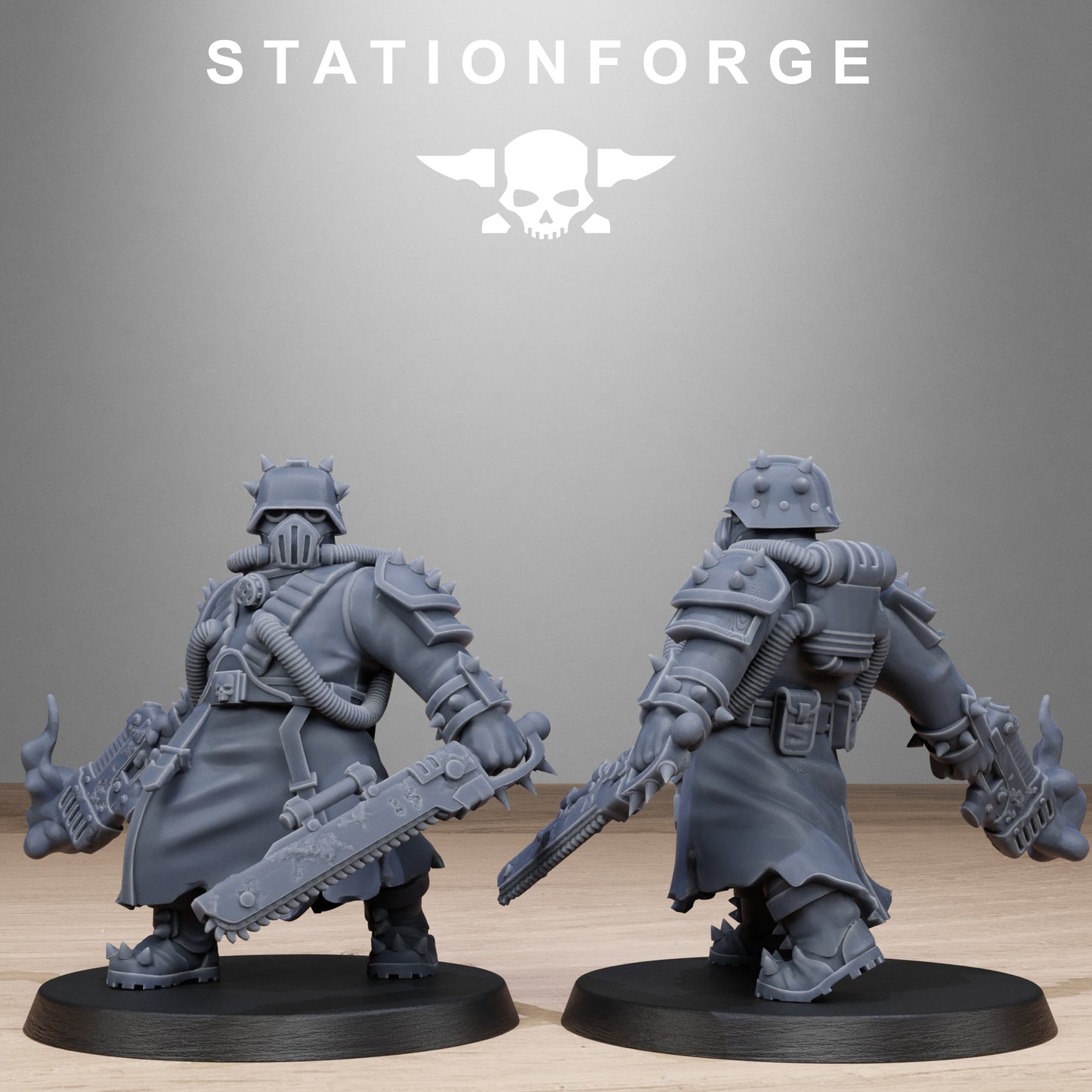 Corrupted Guard Filthcrew Mutants (Sculpted by Station Forge)