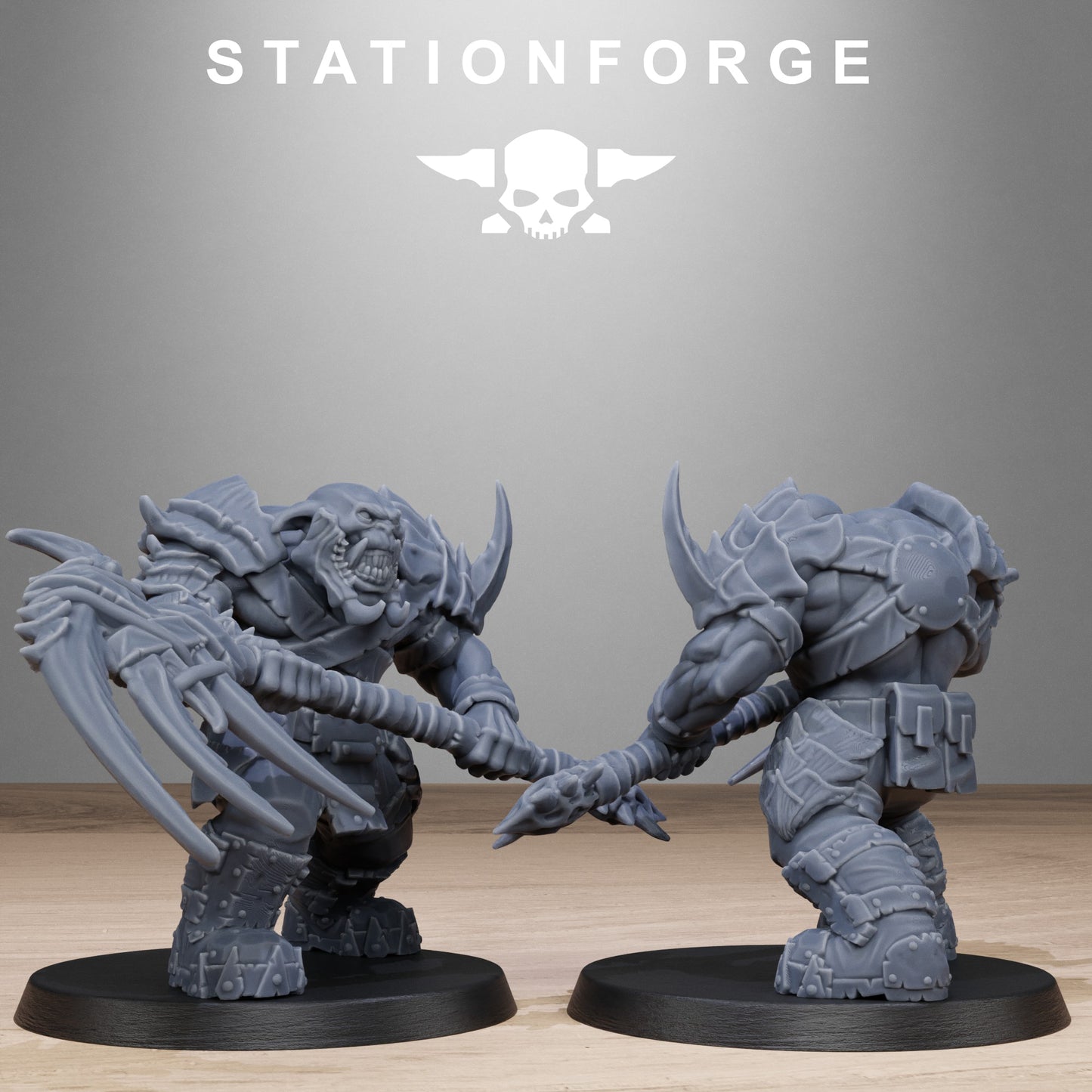 Orkaz Biotech Looters - set of 10 (Sculpted by Stationforge)