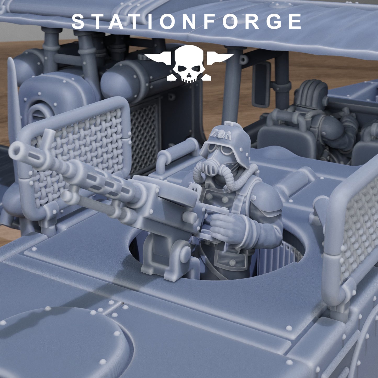 Grimguard Iron Biplane (Sculpted by Stationforge)