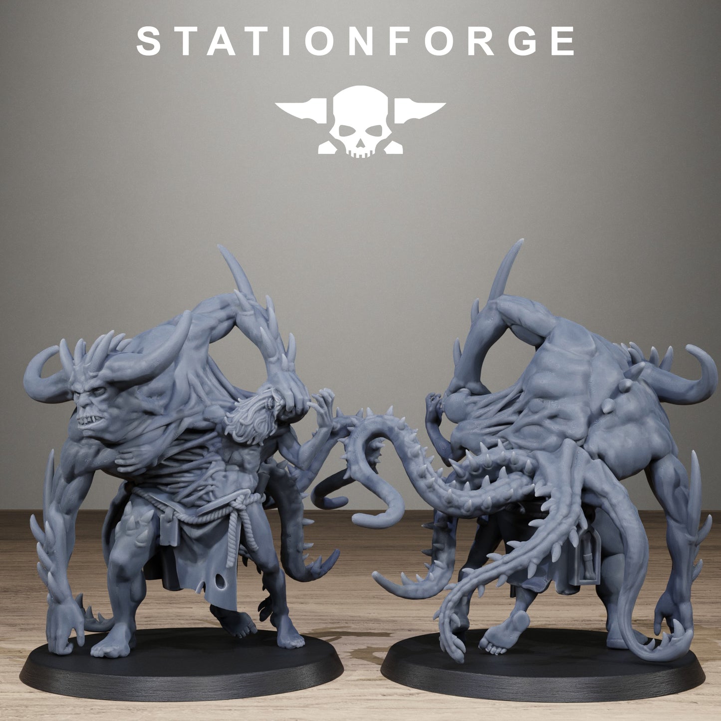 Corrupted Guard – Possessed Demon (Sculpted by Station Forge)