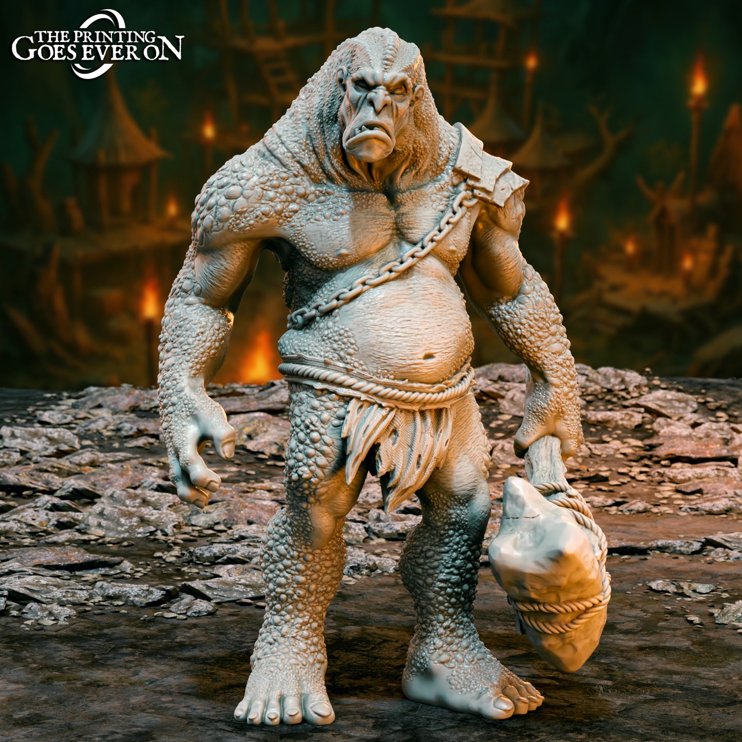 Mountain Giants - 1 model (Sculpted by Printing Goes Ever On)