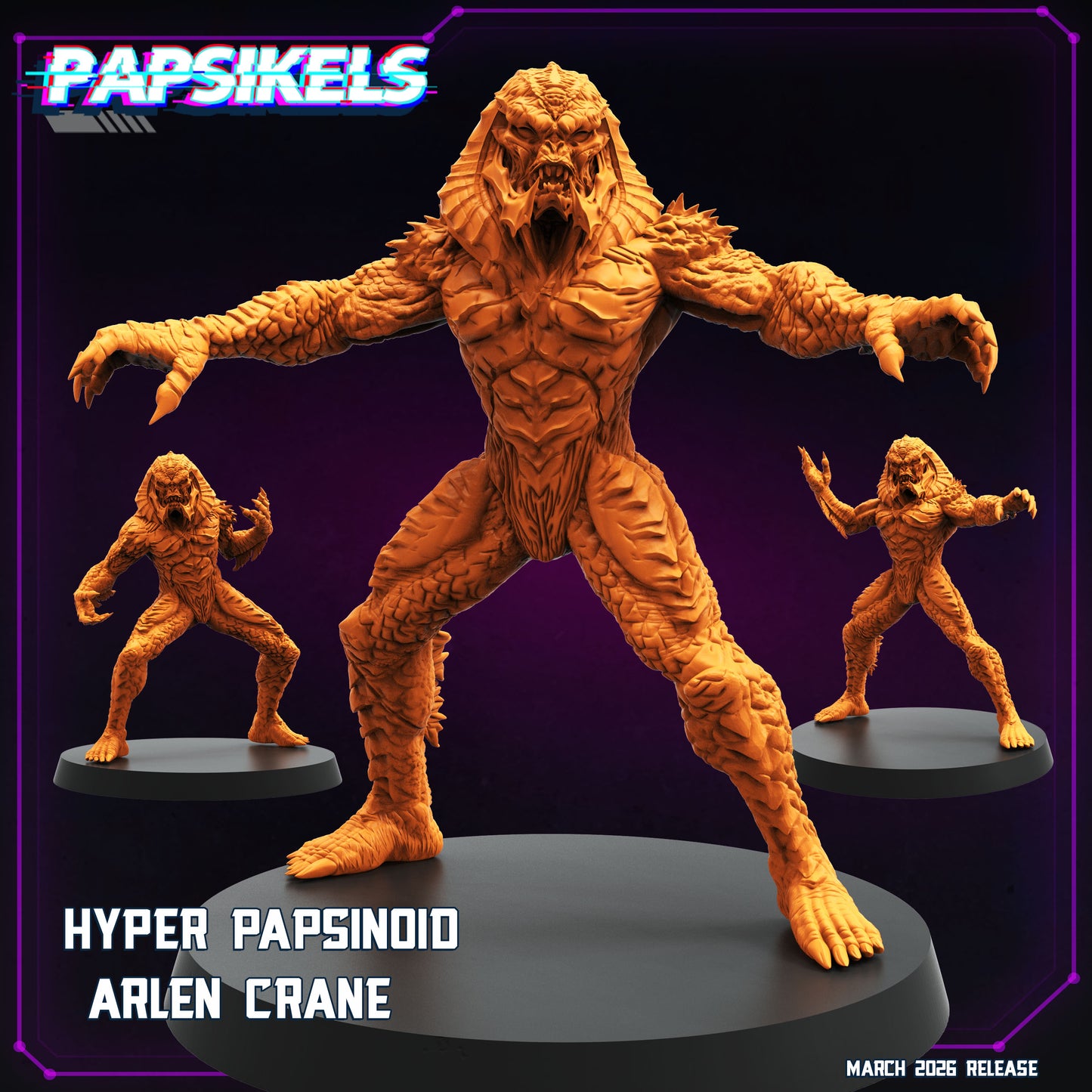Hyper Papsinoid Arlen Crane (sculpted by Papsikels)