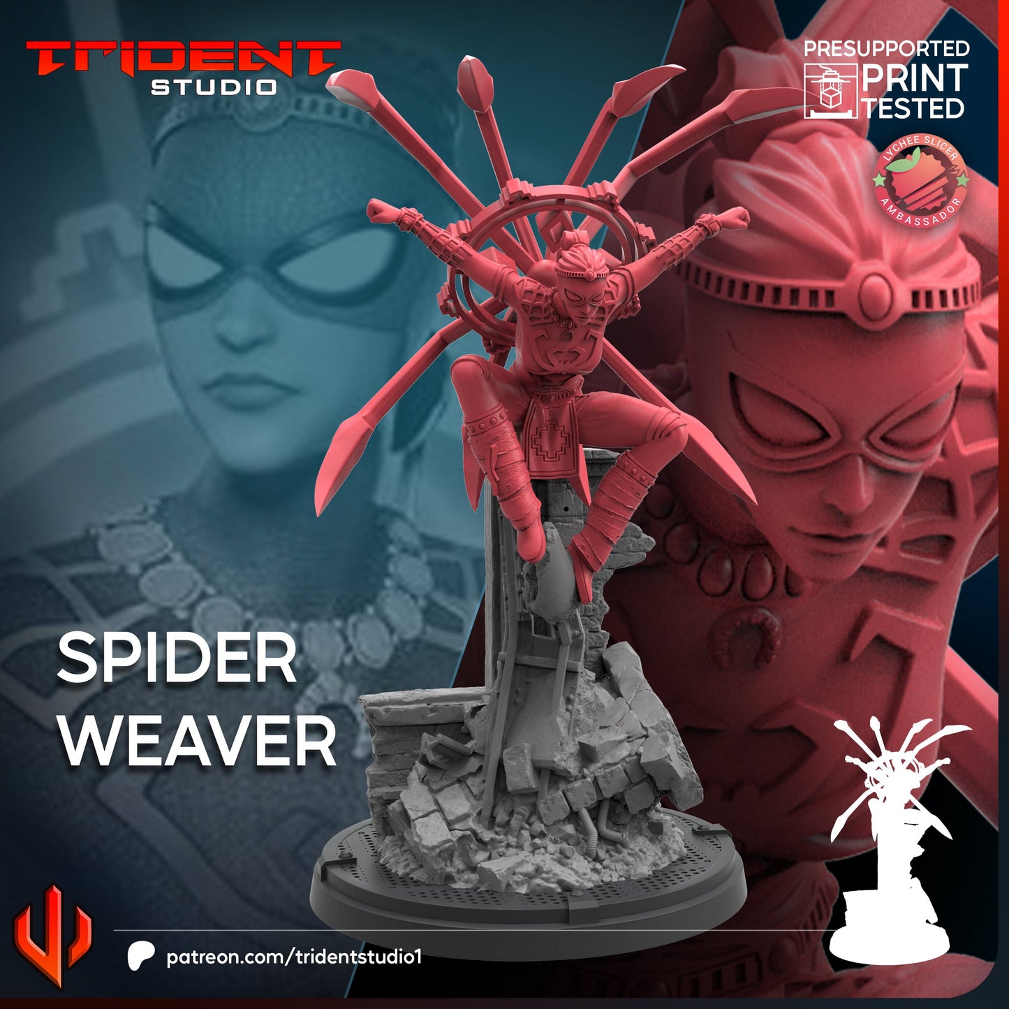 Spider Weaver (Sculpted by Trident Miniatures)