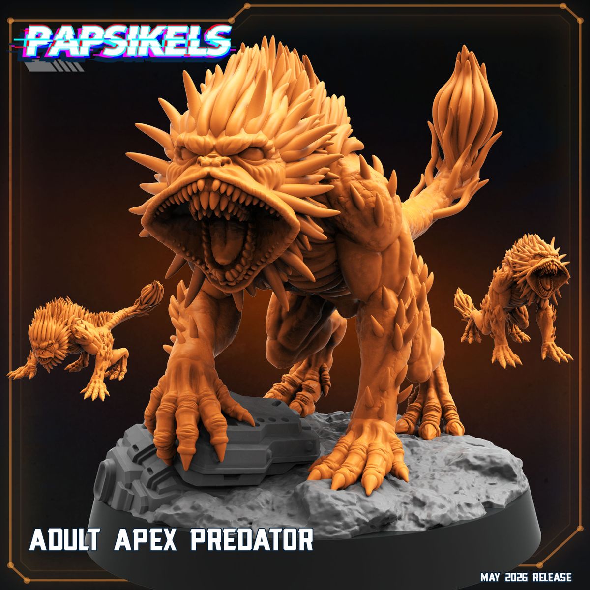 Apex Predator - Young, Teen & Adult - Predator Fan Art (Sculpted by Papsikels)