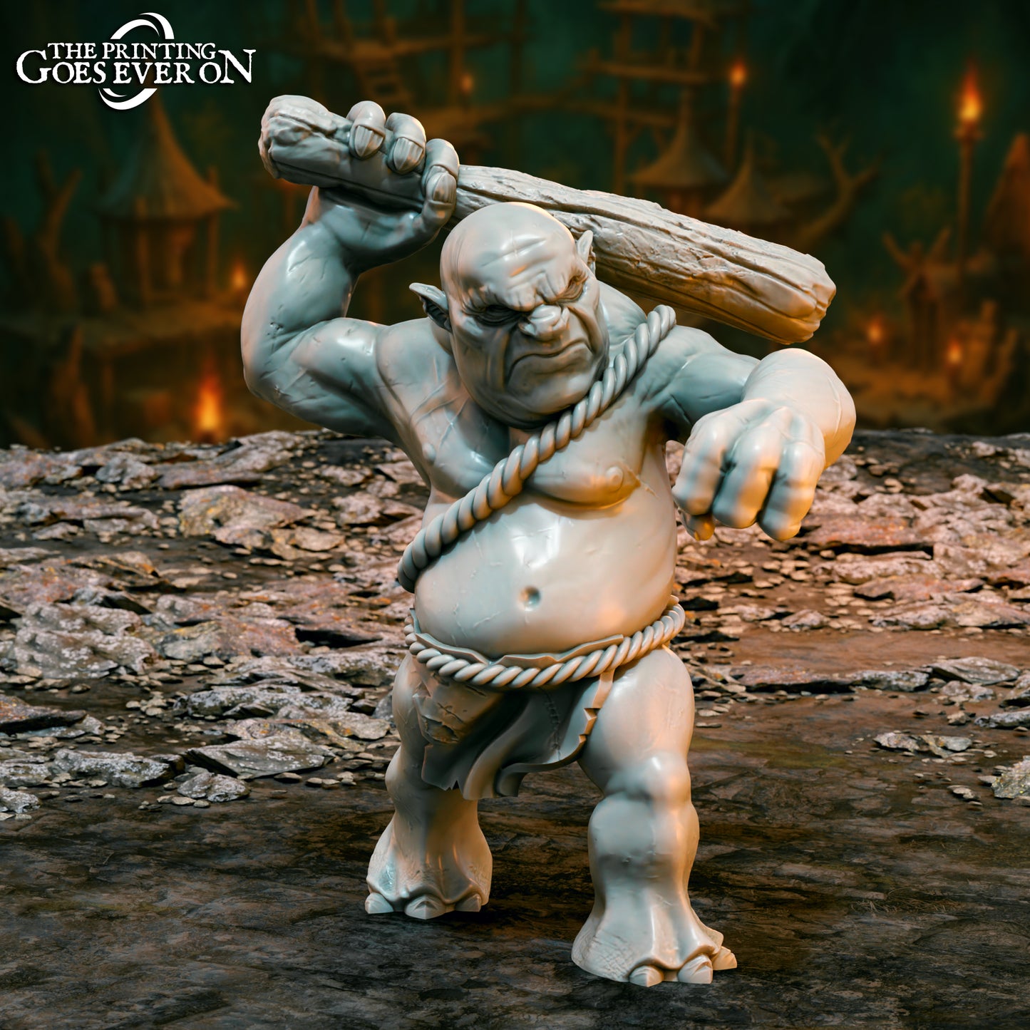 Cooking Trolls - set of 3 (sculpted by Printing Goes Ever On)
