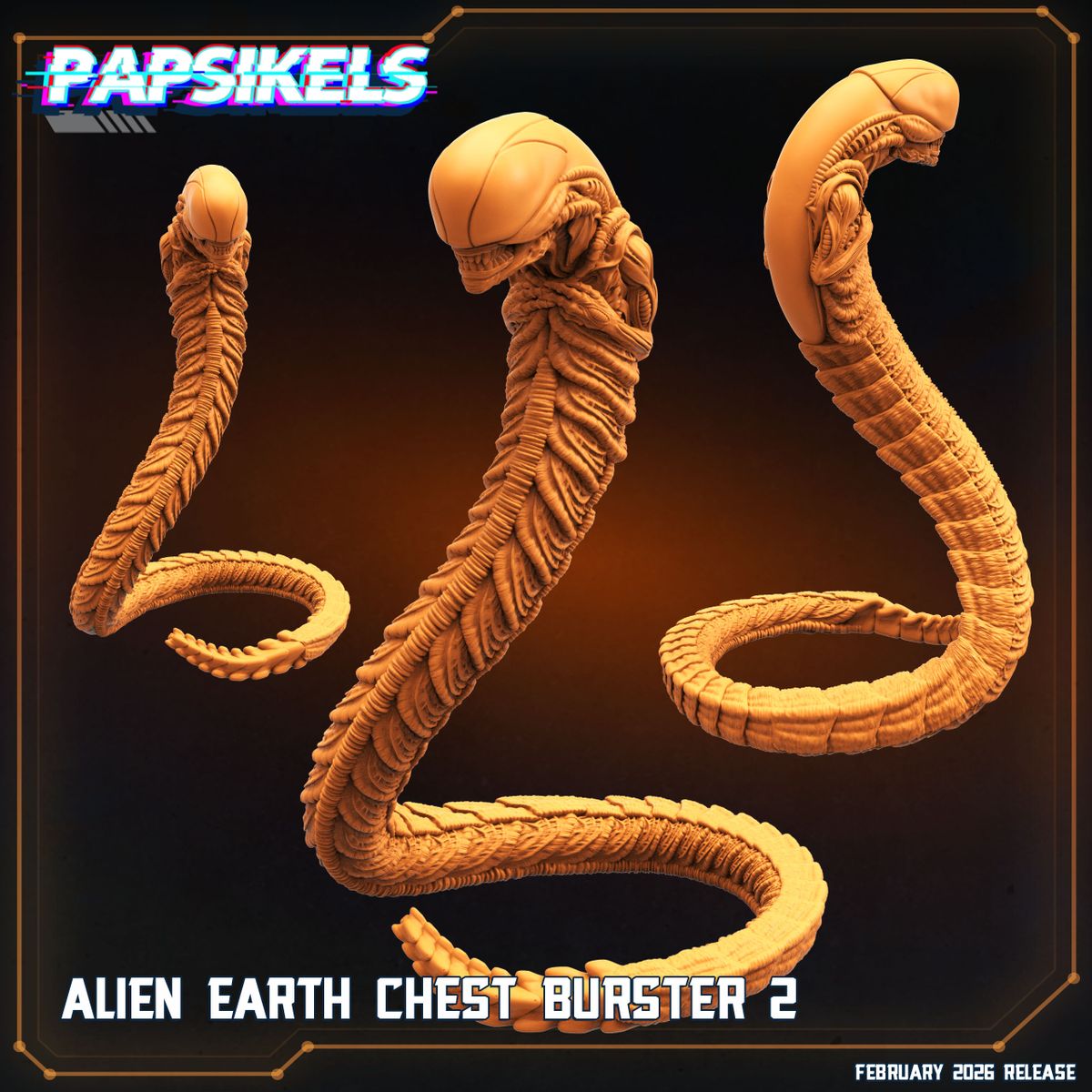 Alien Earth Chest Bursters - Set of 3 (Sculpted by Papsikels)