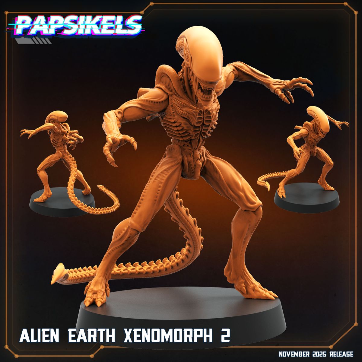 Alien Earth Xenomorph - Set of 5 (Sculpted by Papsikels)