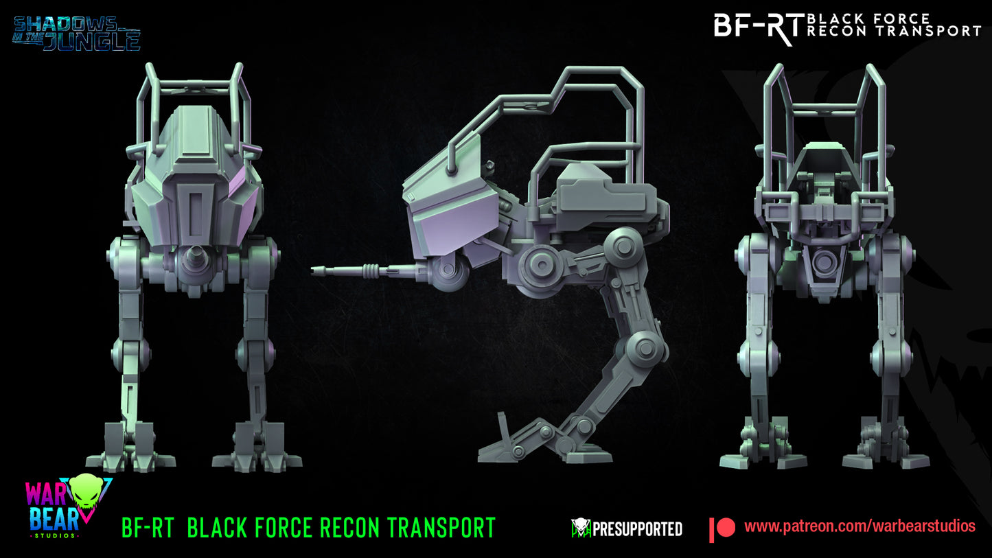 BF-RT Black Force Recon Transport (Sculpted by War Bear Studios)