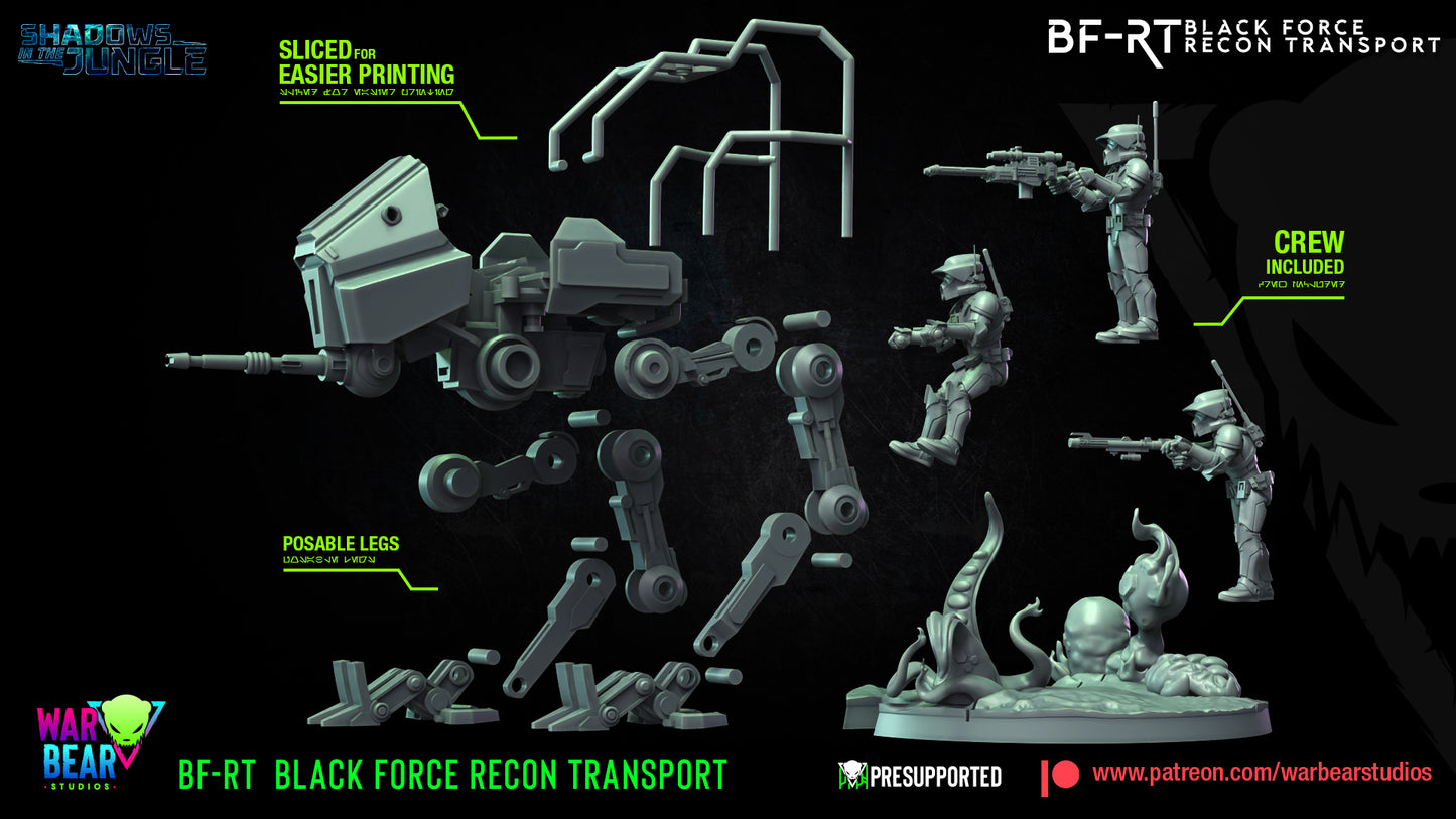 BF-RT Black Force Recon Transport (Sculpted by War Bear Studios)