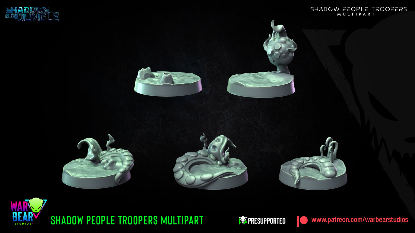 Shadow People Troopers Multipart (Sculpted by War Bear Studios)