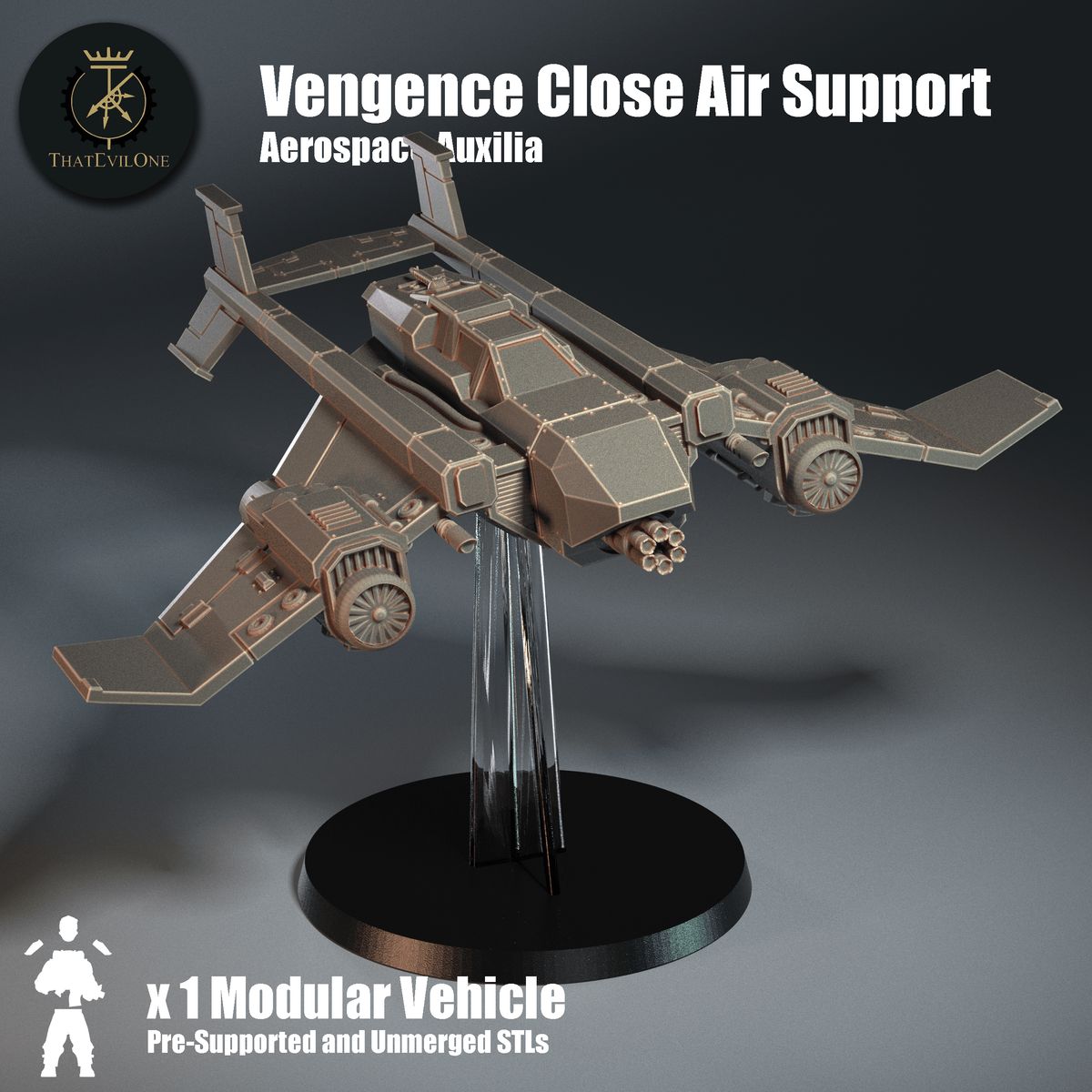 Vengeance CAS Fighter (sculpted by That Evil One)