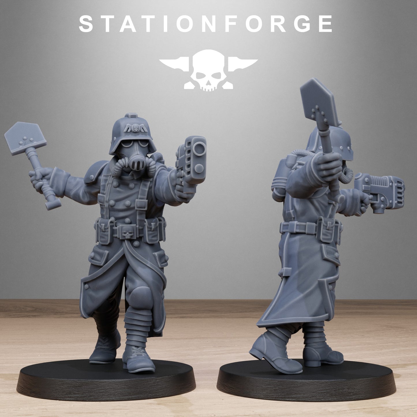 Grimguard Shovel Trenchers (Sculpted by Station Forge)