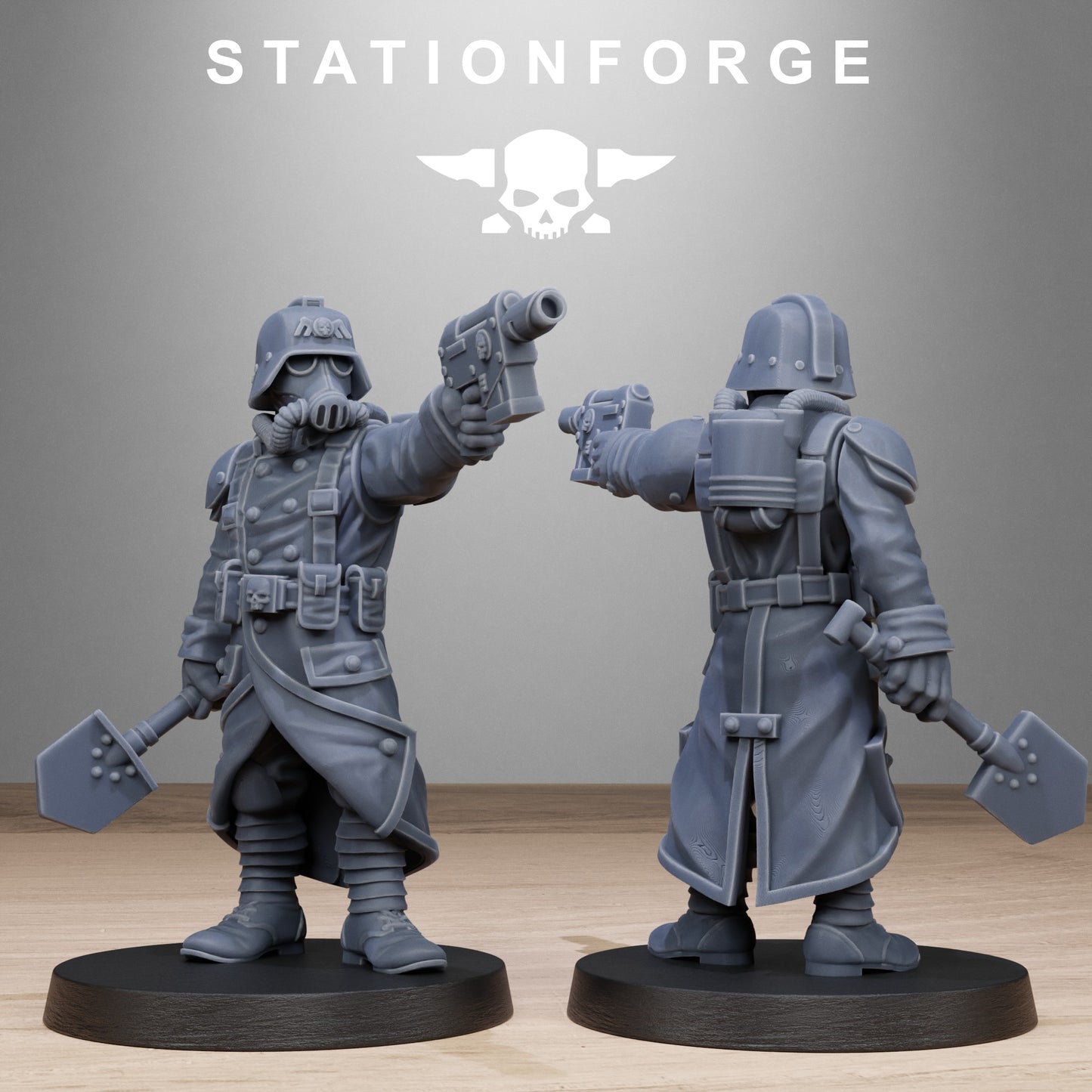 Grimguard Shovel Trenchers (Sculpted by Station Forge)