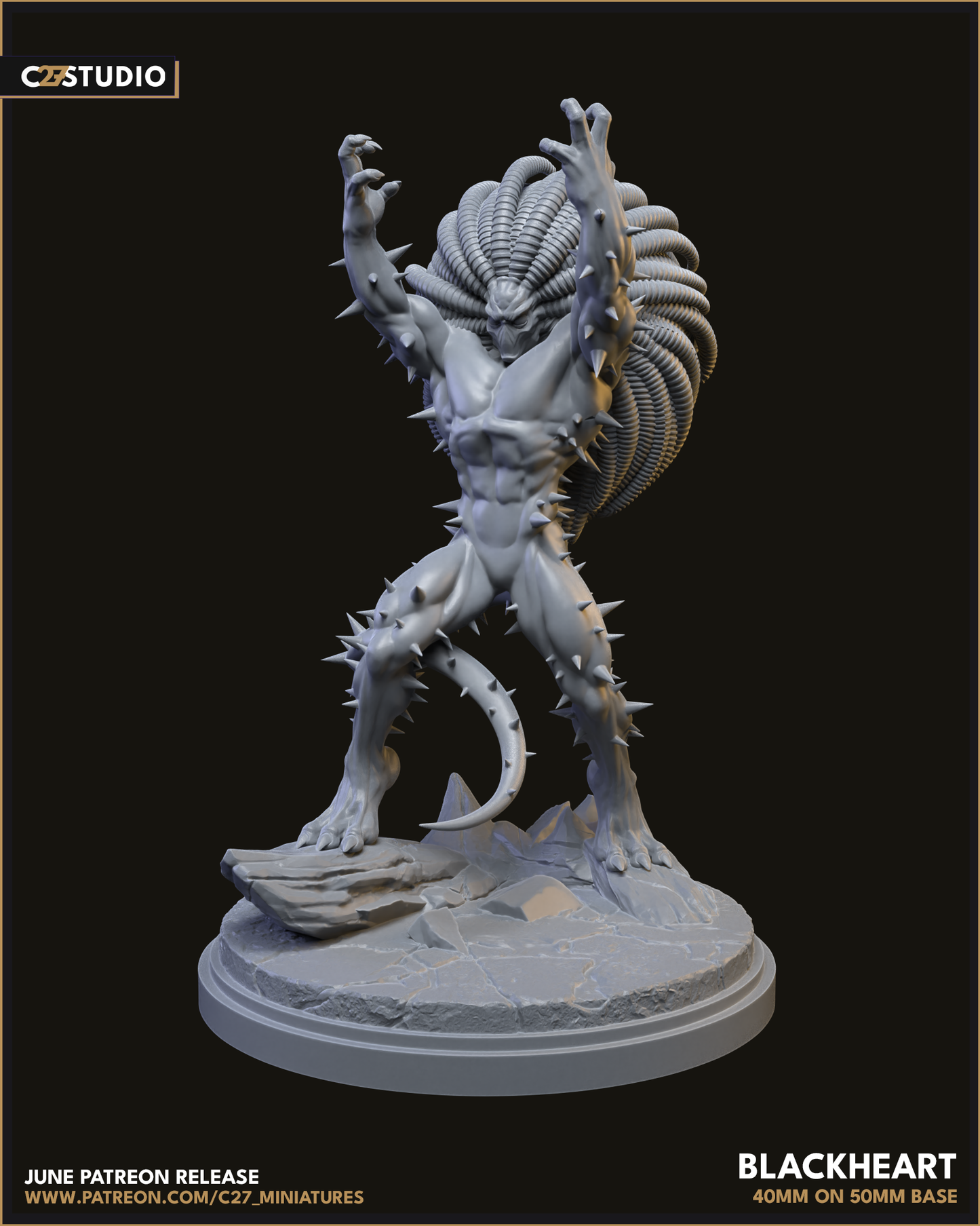 Blackheart (Sculpted by C27 Studios)