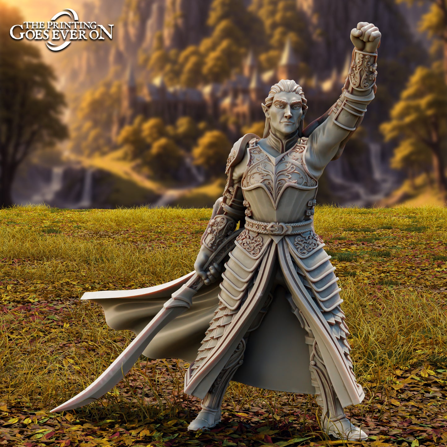 Brightwood Captain (Sculpted by The Printing Goes Ever On)