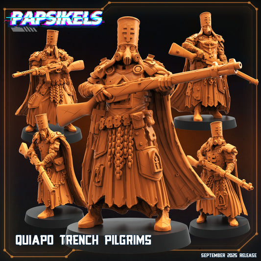 Quiapo Trench Pilgrims - set of 5 (Sculpted by Papsikels)