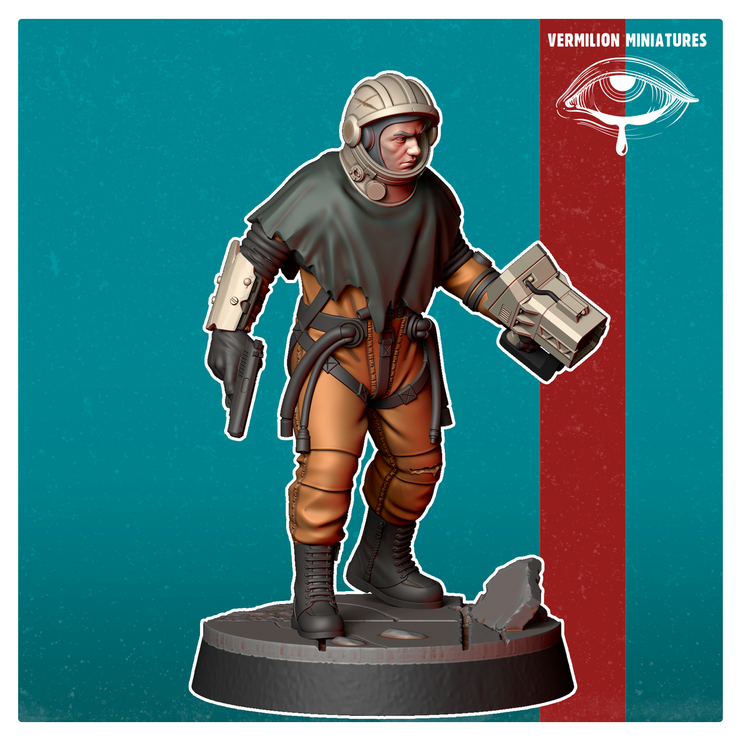 Cosmonaut 1 (Sculpted by Vermillion Miniatures)