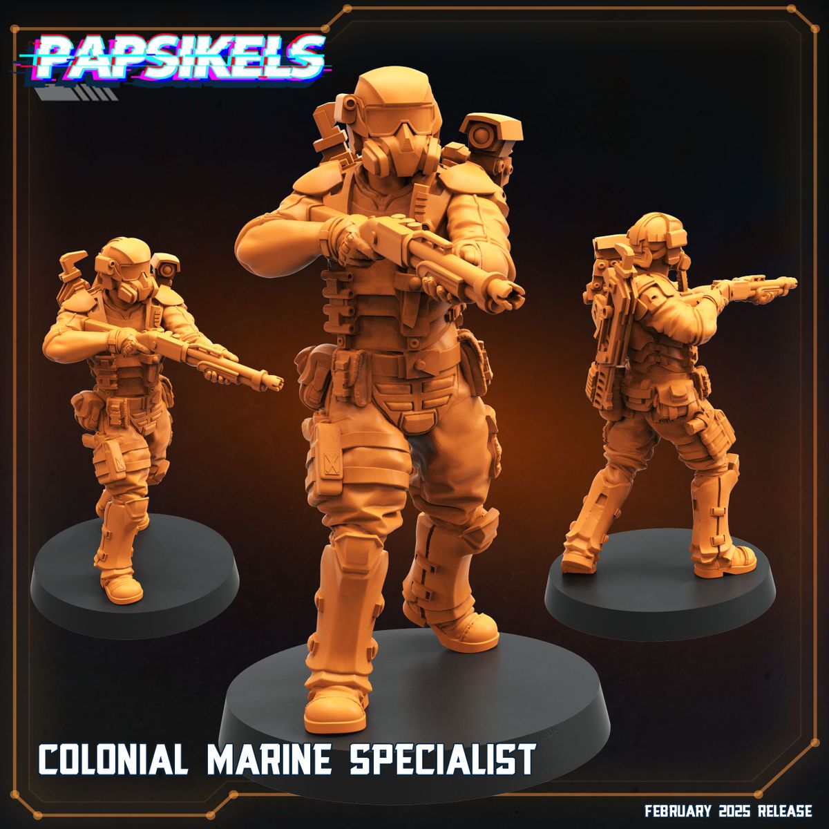 Colonial Marine Specialist (Sculpted by Papsikels)