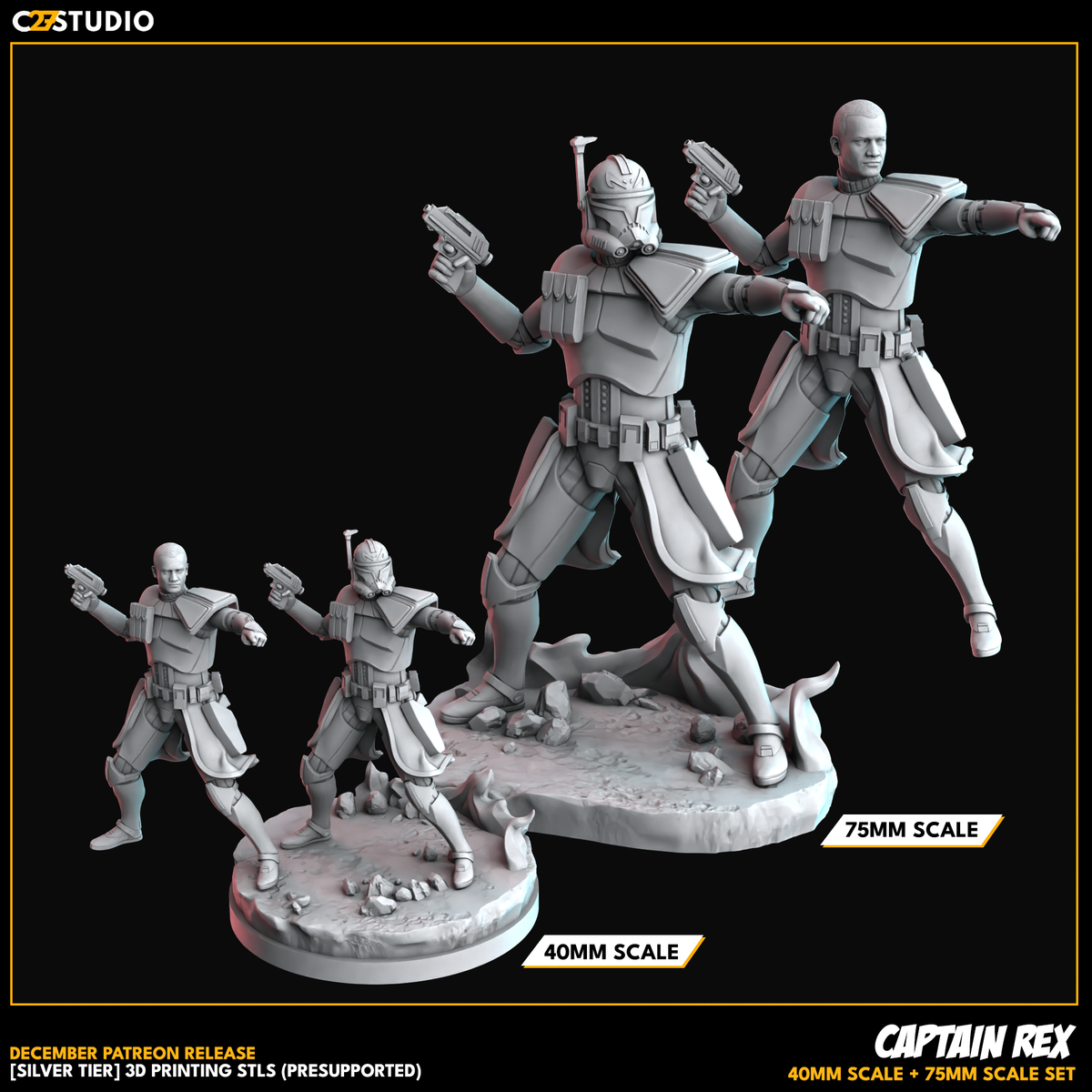 Captain Rex miniature set