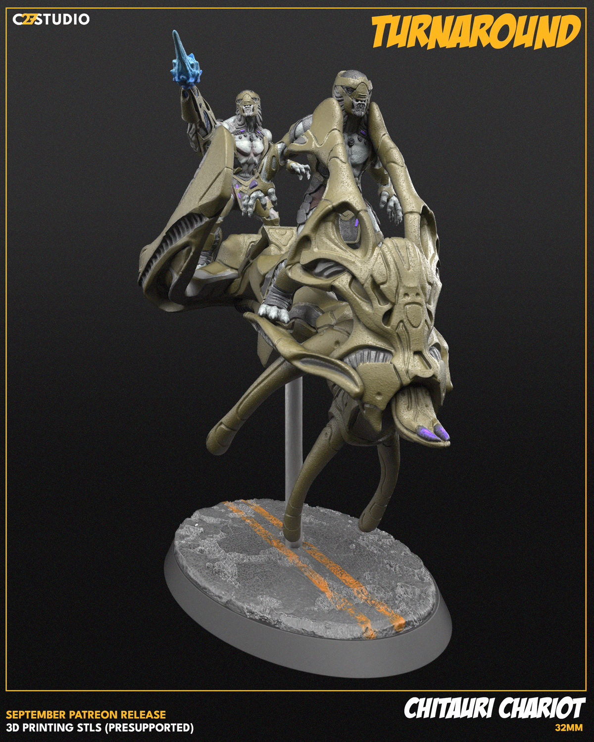Chitauri Chariot turnaround 3