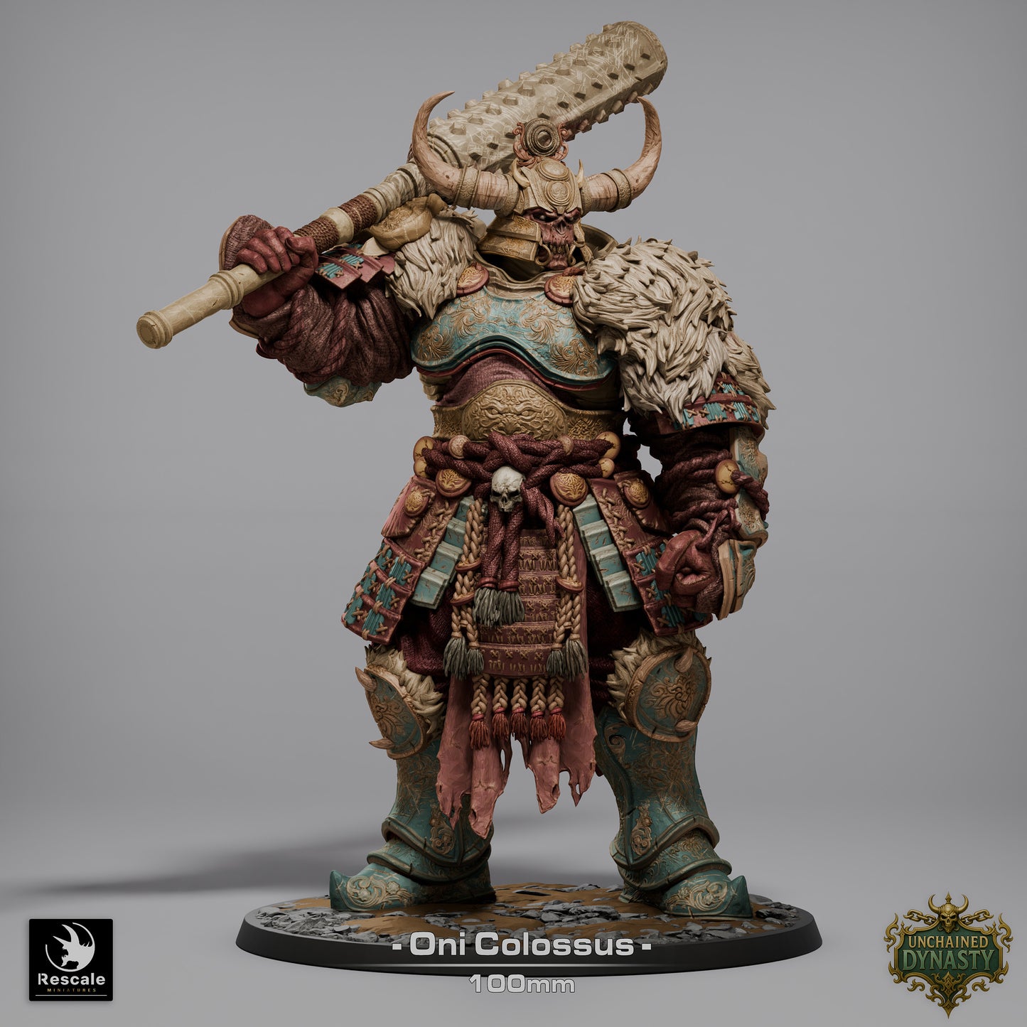 Oni Colossus - 1 model (Sculpted by Rescale Miniatures) - 3D Printed Miniature