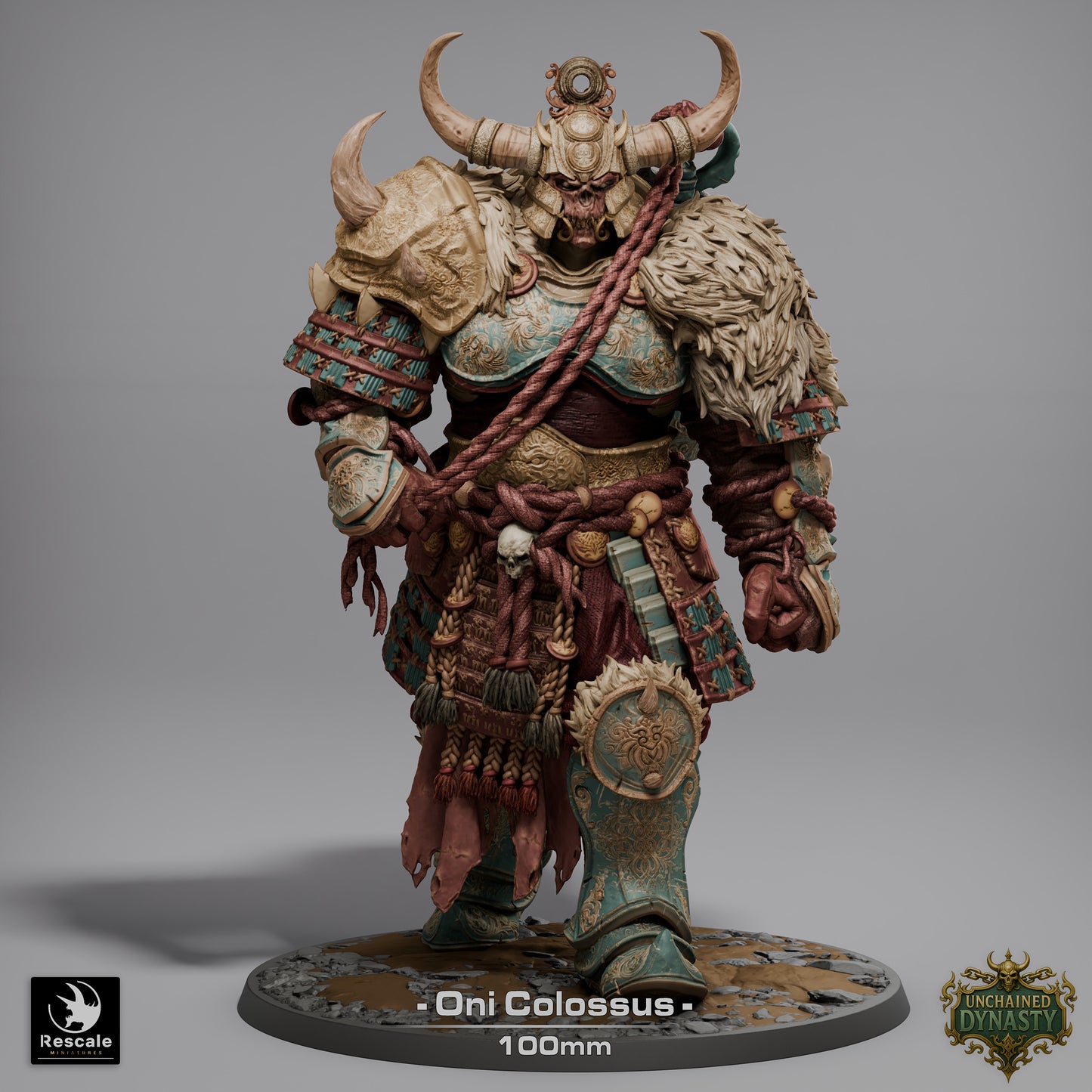 Oni Colossus - 1 model (Sculpted by Rescale Miniatures) - 3D Printed Miniature