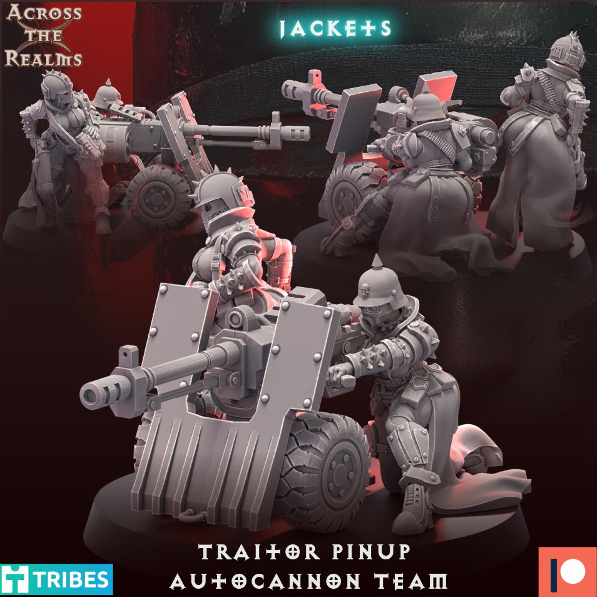 Traitor Pinup Autocannon Team
