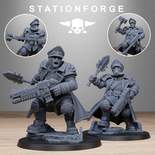 Grimguard Lieutenant - set of 2 (Sculpted by Stationforge)