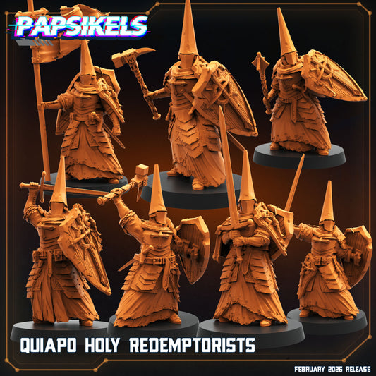 Quiapo Holy Redemptorists - set of 5 (Sculpted by Papsikels)