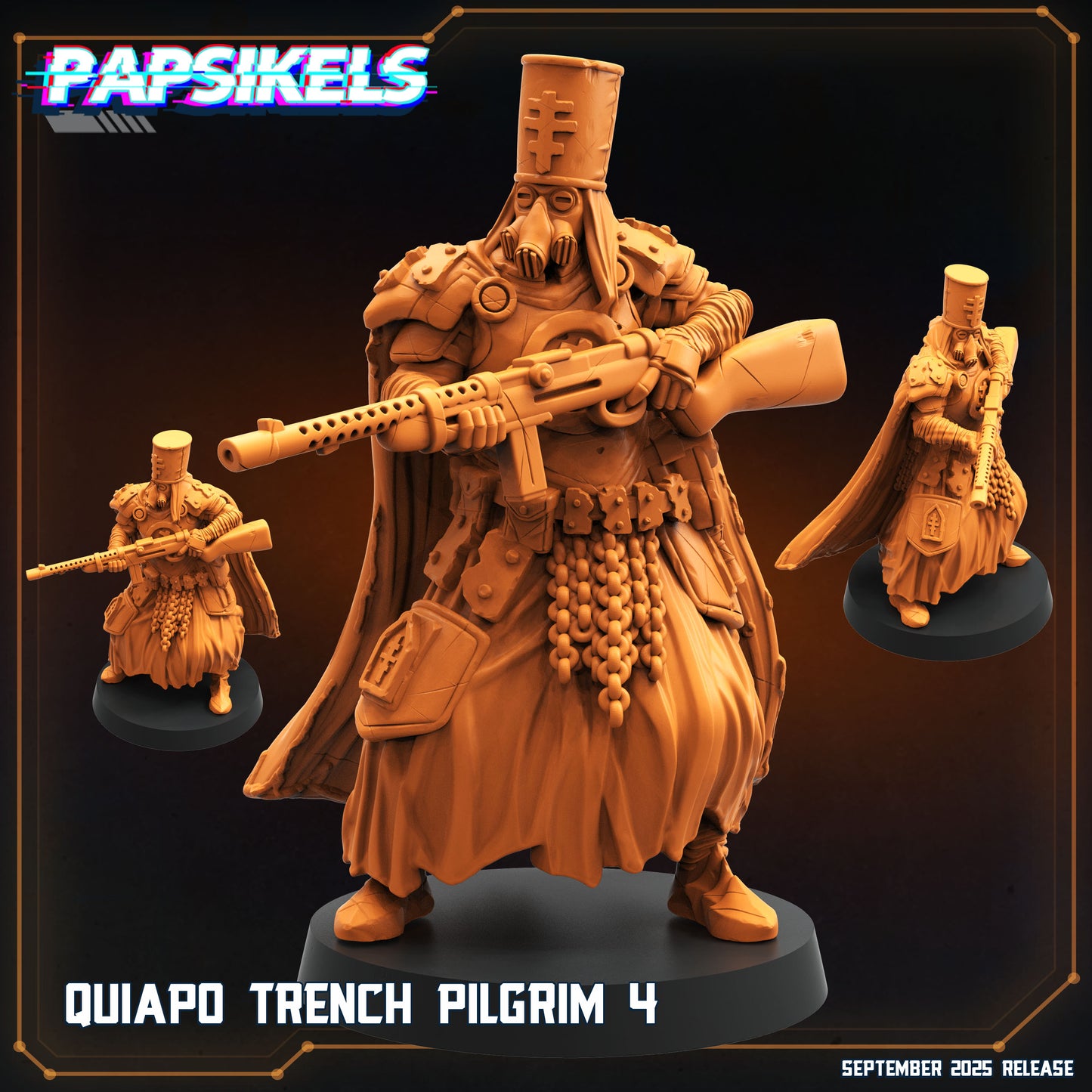 Quiapo Trench Pilgrims - set of 5 (Sculpted by Papsikels)