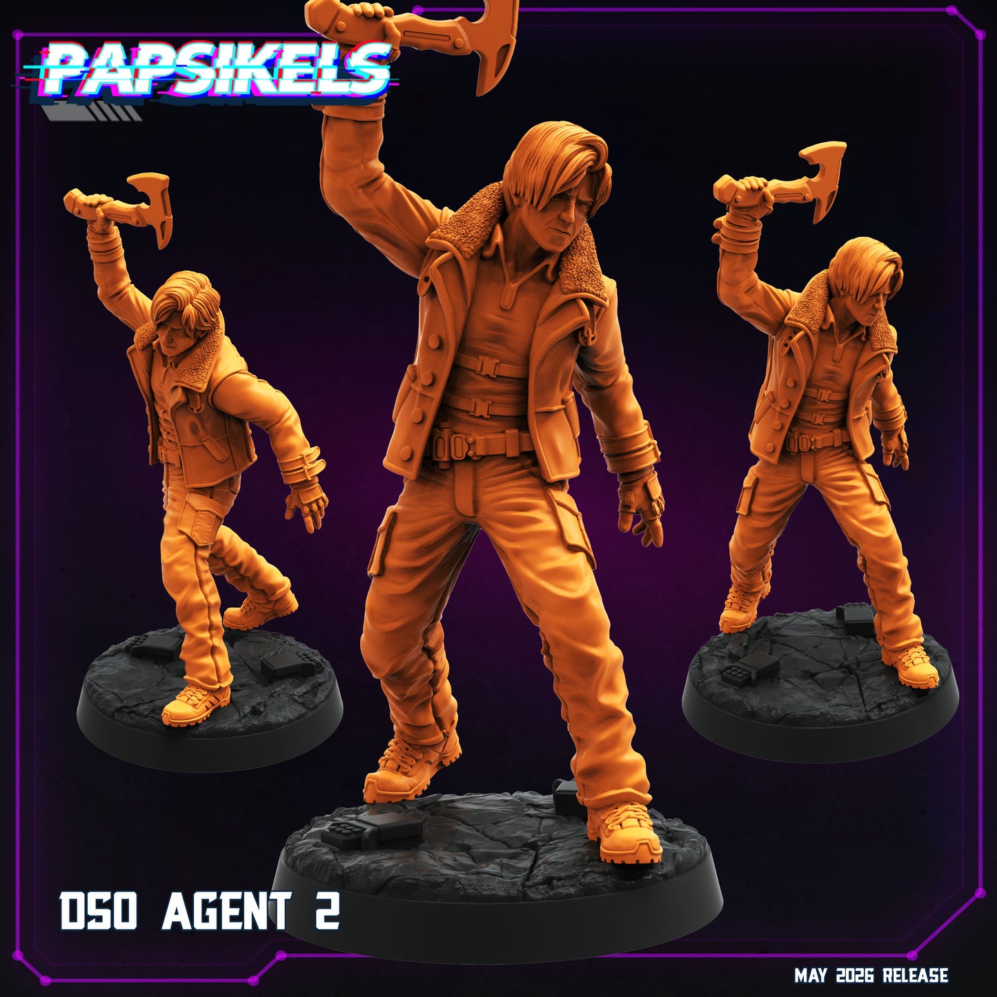 DSO Agent (Sculpted by Papsikels)