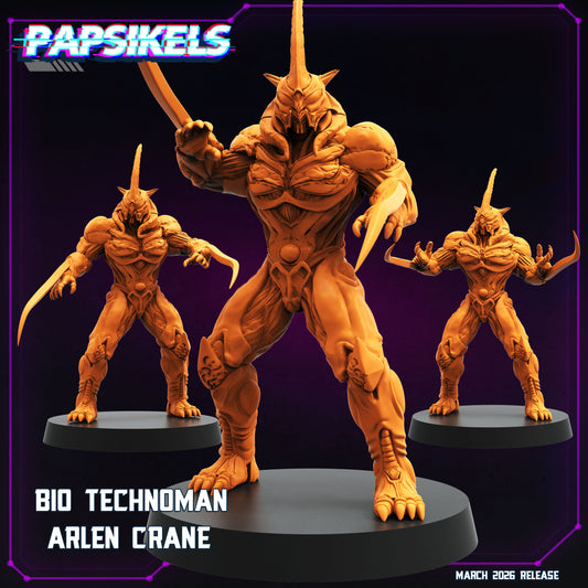 Bio Technoman Arlen Crane (sculpted by Papsikels) (Copy)