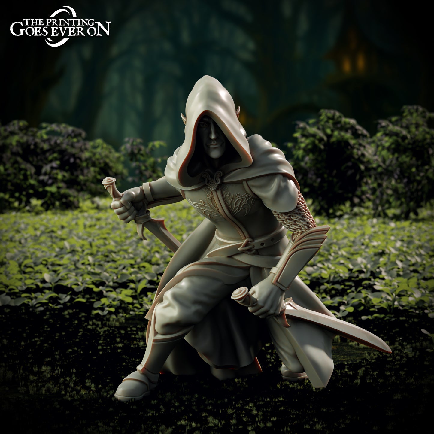 Elderwood Elf Rangers - set of 6 (Sculpted by Printing Goes Ever On)