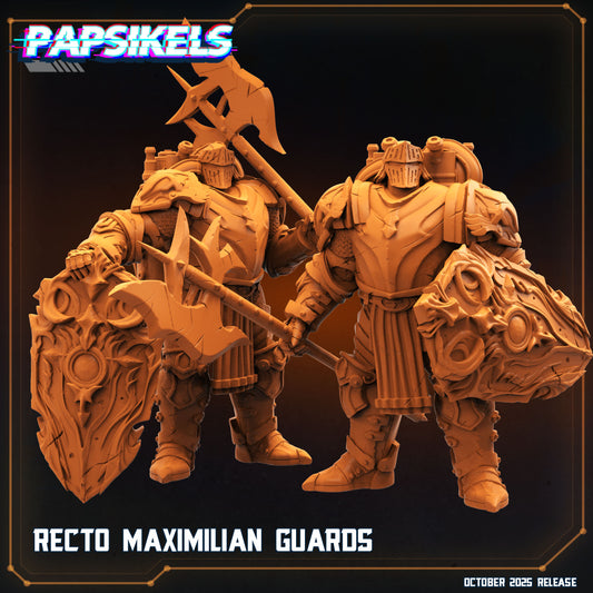 Recto Maximilian Guards (Sculpted by Papsikels)