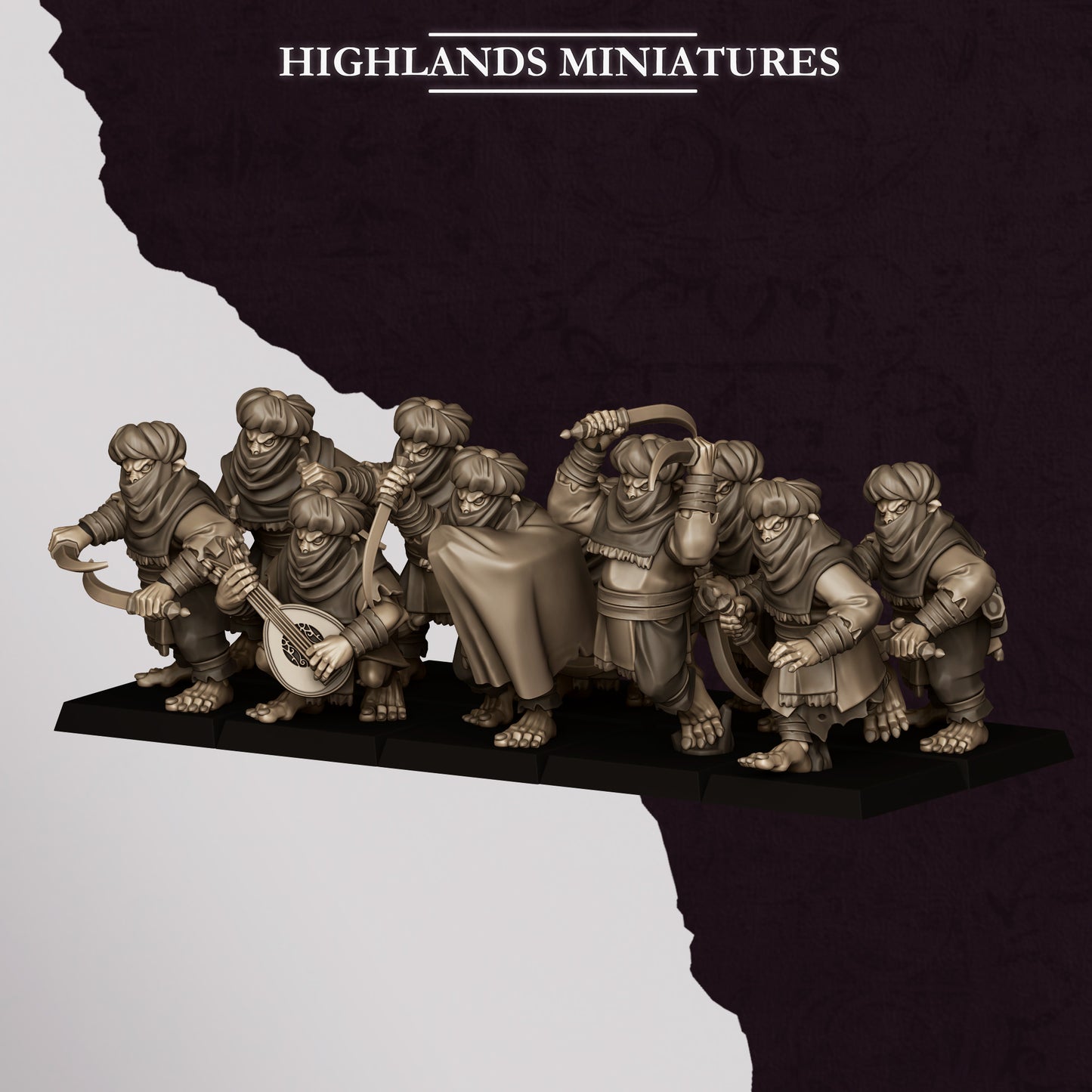 Hobgoblin Backstabbers miniature (Sculpted by Highland Miniatures)