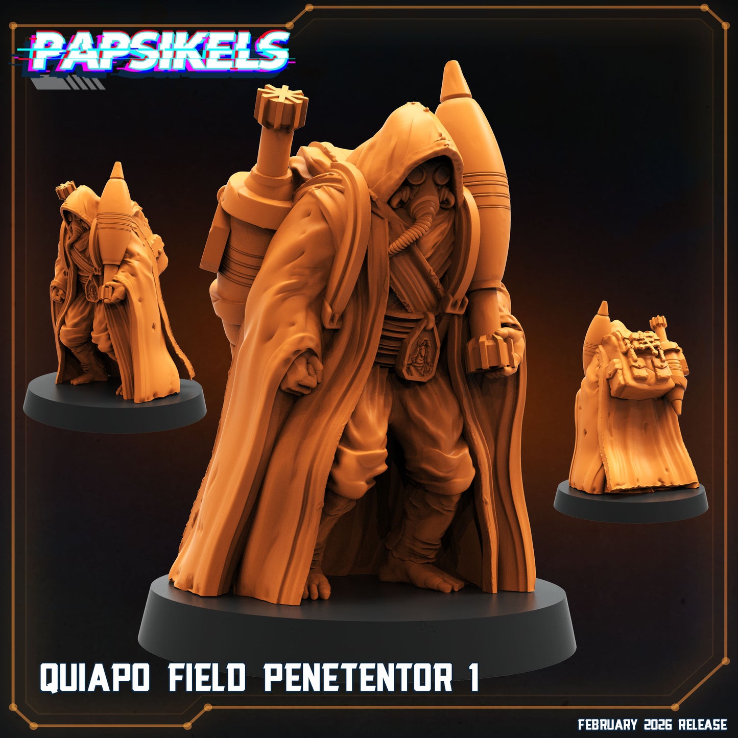 Quiapo Field Penetentors - set of 5 (Sculpted by Papsikels)