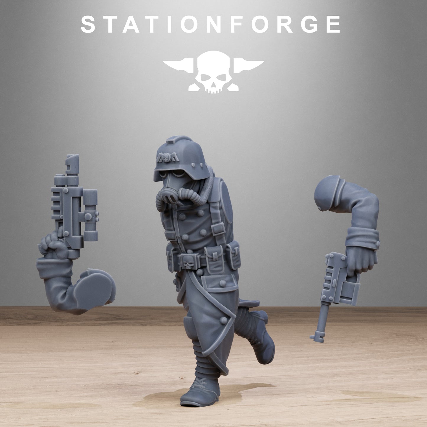 Grimguard Shovel Trenchers (Sculpted by Station Forge)