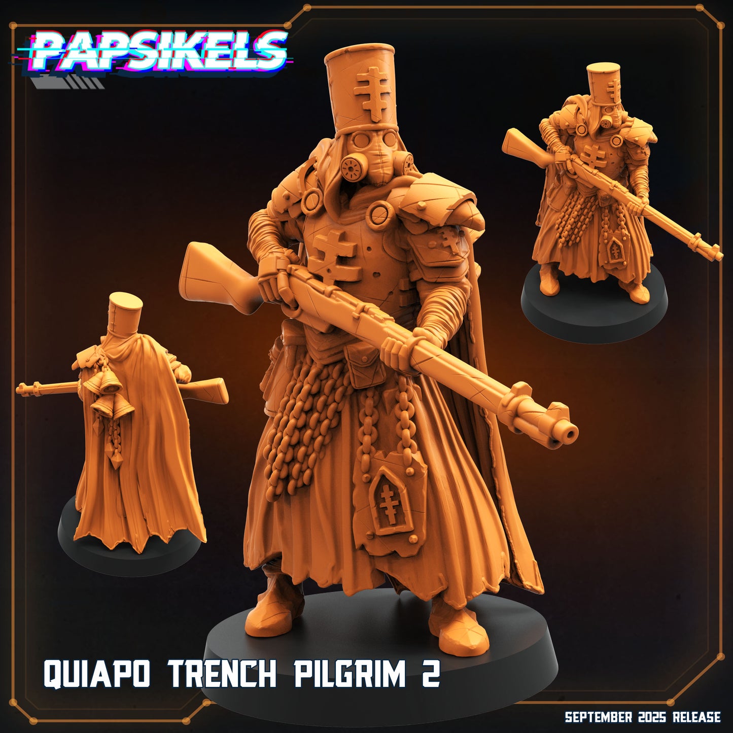 Quiapo Trench Pilgrims - set of 5 (Sculpted by Papsikels)