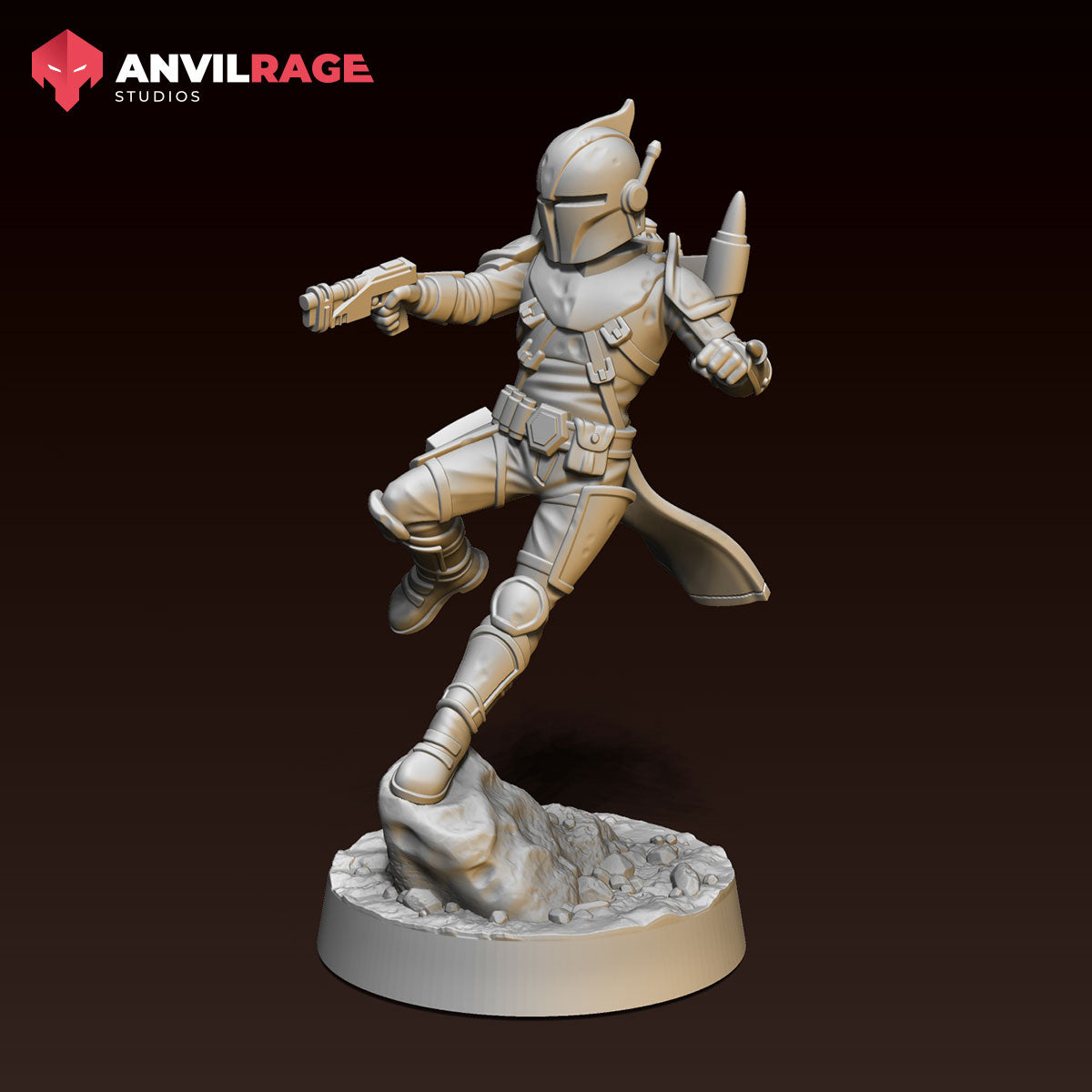 GalaarHad (Sculpted by Anvilrage) - 3D Printed Miniature