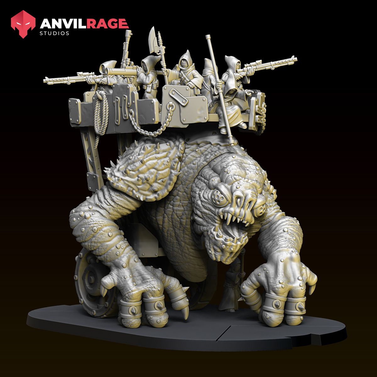 Crippled Fortress (Sculpted by Anvilrage)