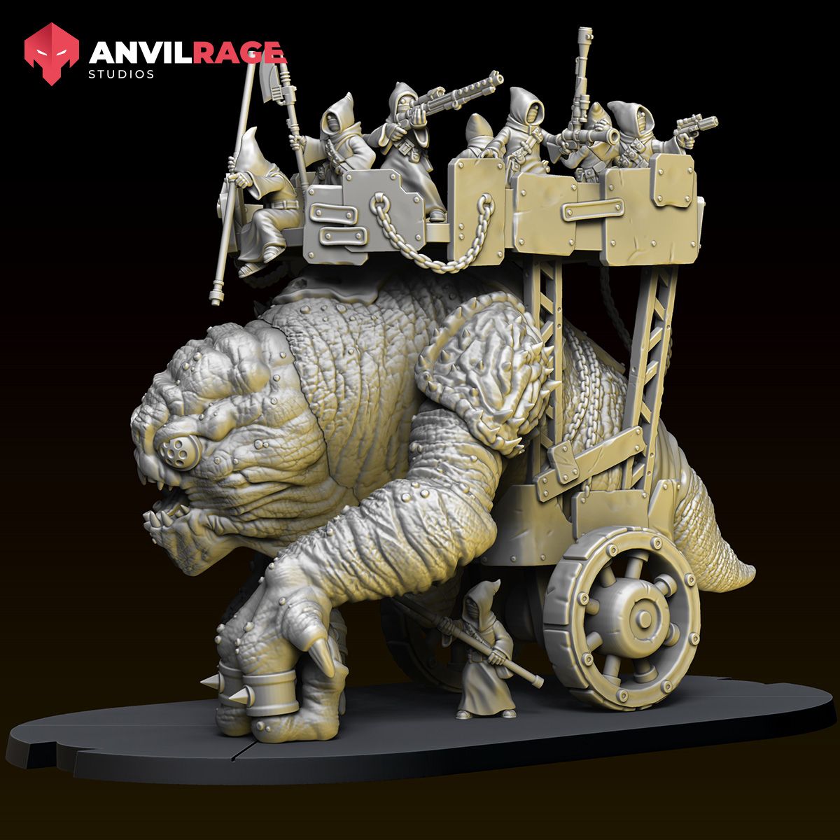 Crippled Fortress (Sculpted by Anvilrage)