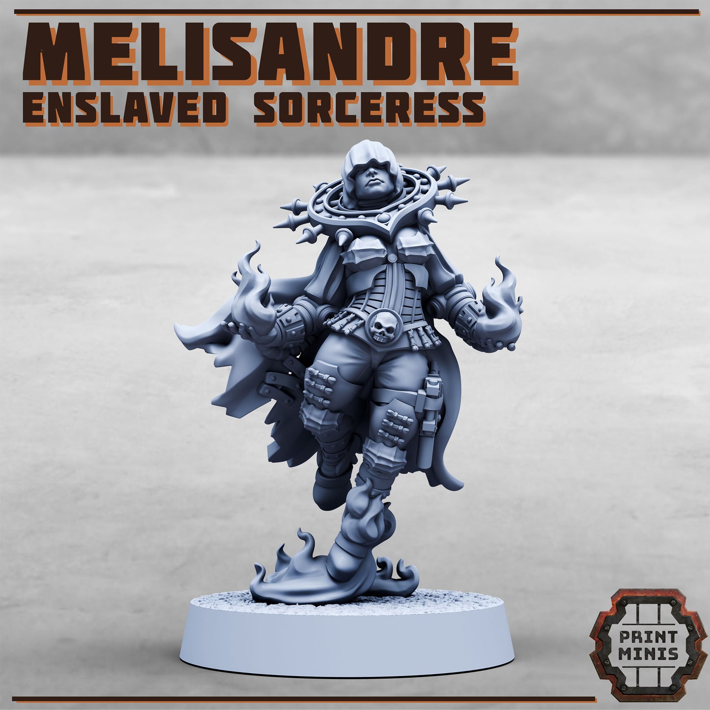 Melisandre, Enslaved Sorceress (Sculpted by PrintMinis)