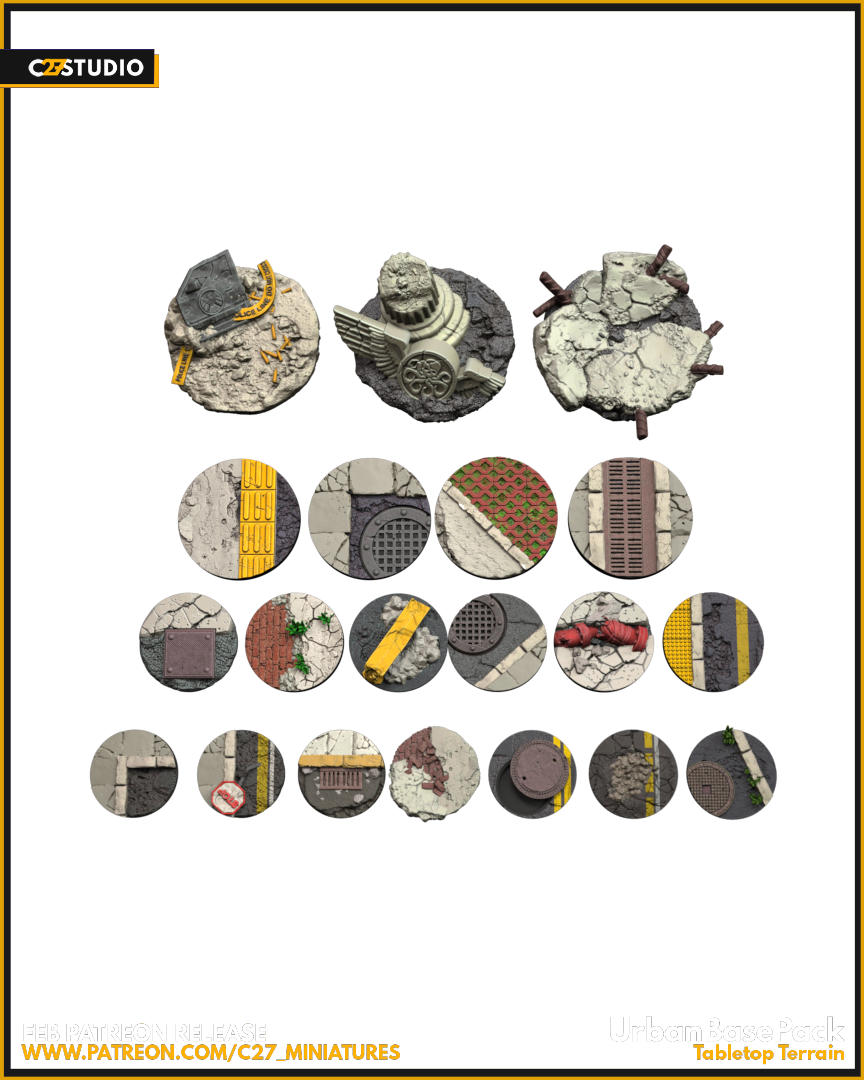 Urbanbase Pack Groundzero (Sculpted by C27 Studios)