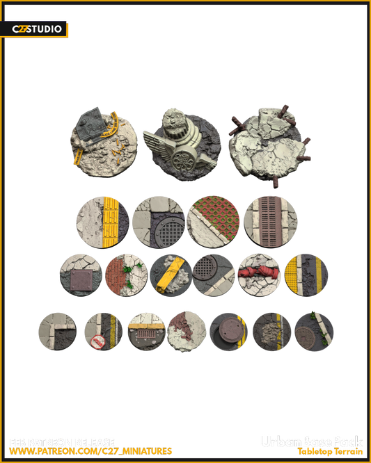 Urbanbase Pack Groundzero (Sculpted by C27 Studios)