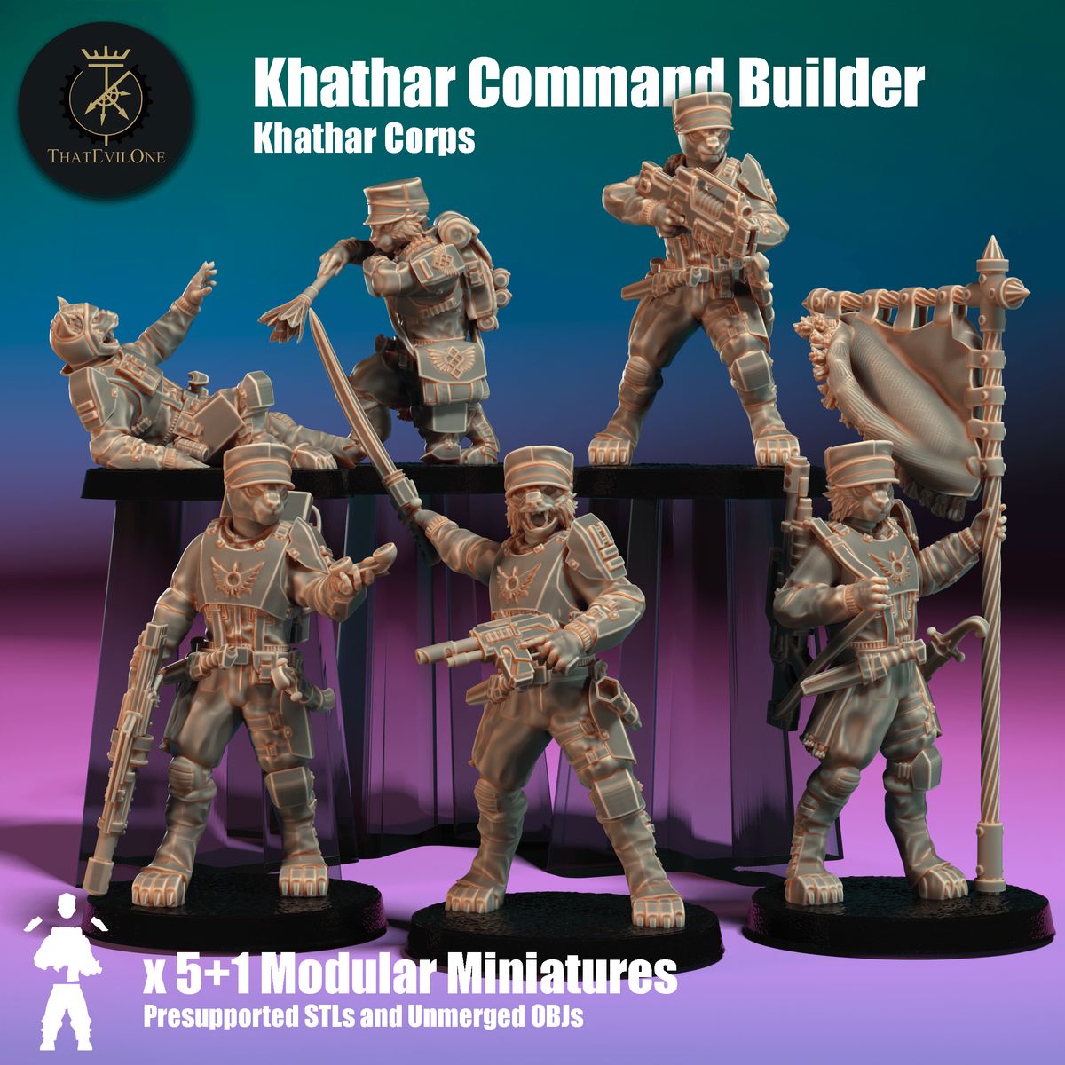 Khathar Command (6) (sculpted by That Evil One)