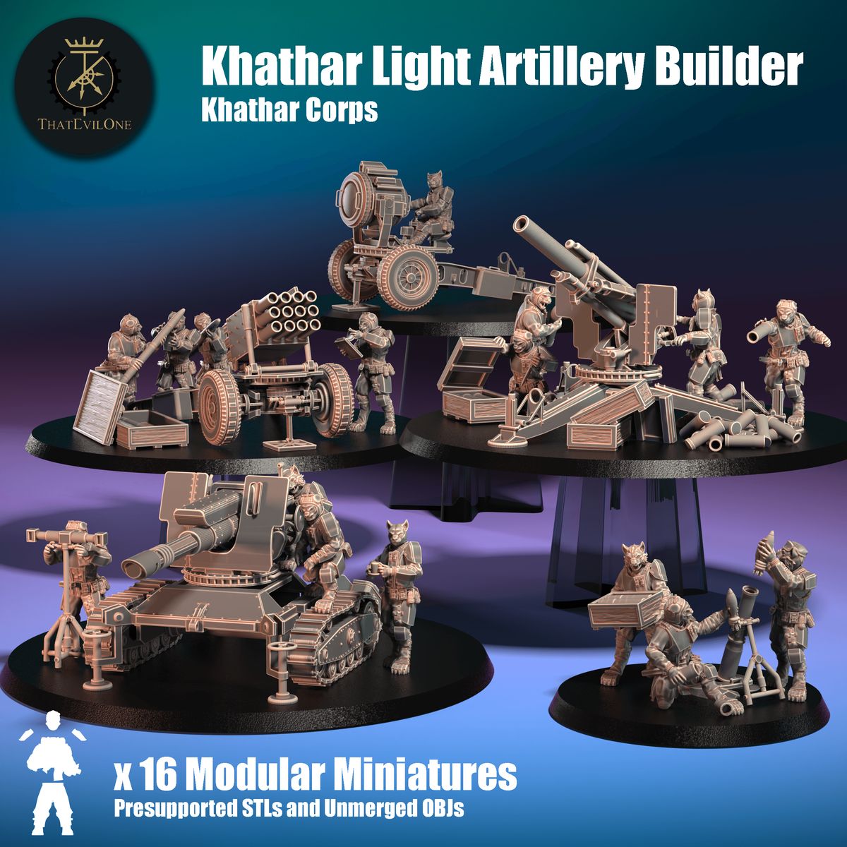 Khathar Light Artillery (1) (sculpted by That Evil One)