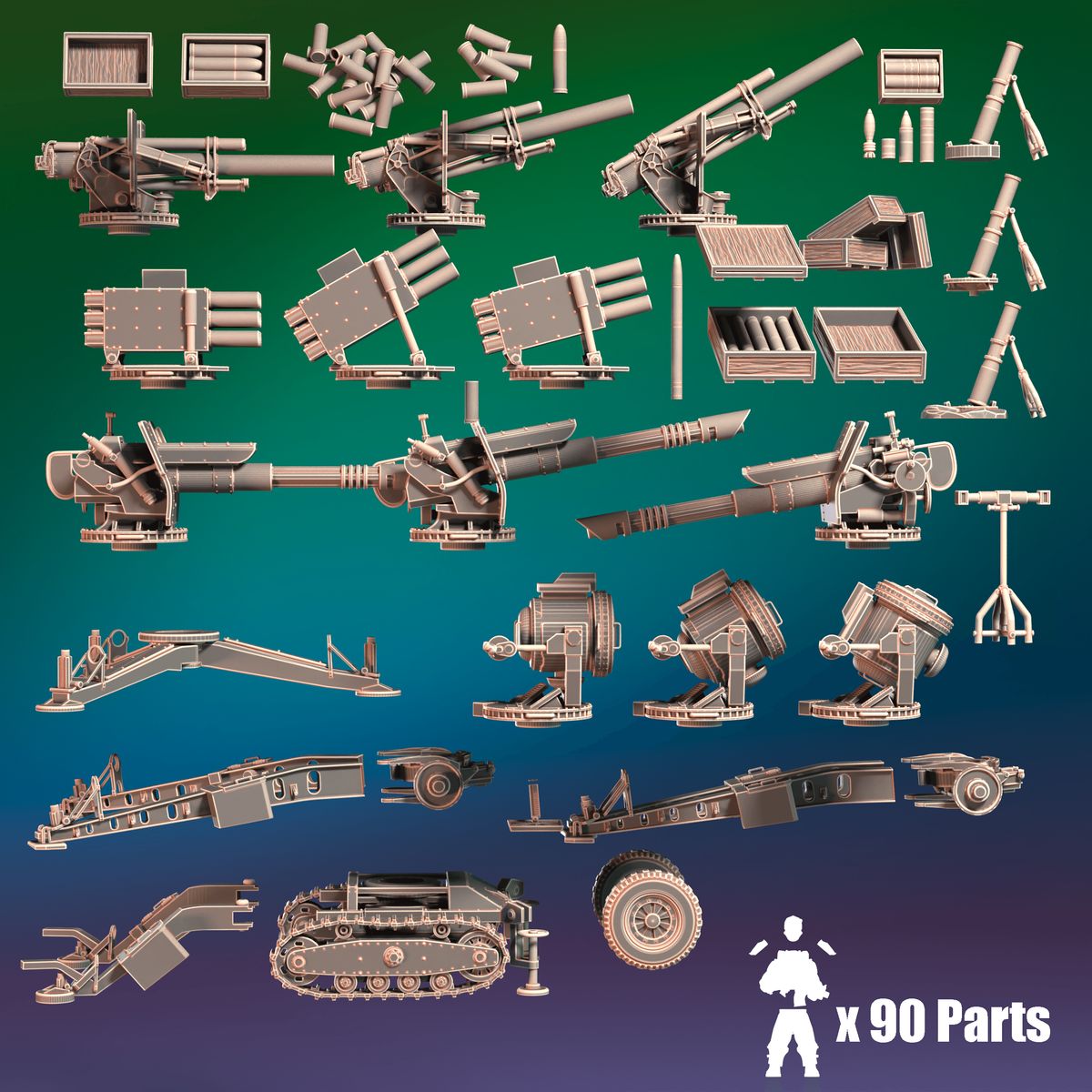 Khathar Light Artillery (1) (sculpted by That Evil One)
